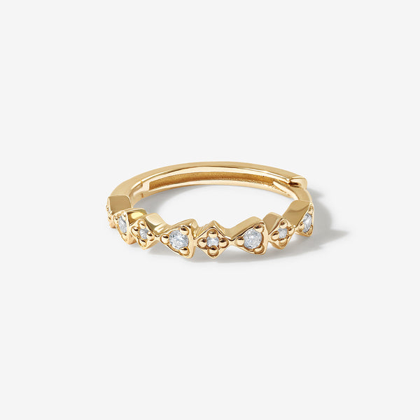 Omeo hoop earring