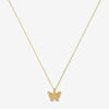 Pavel butterfly charm necklace