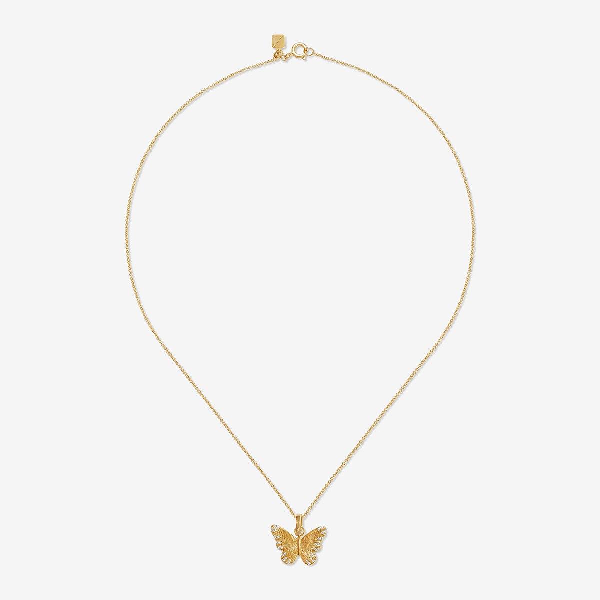 Necklace discount butterfly charms
