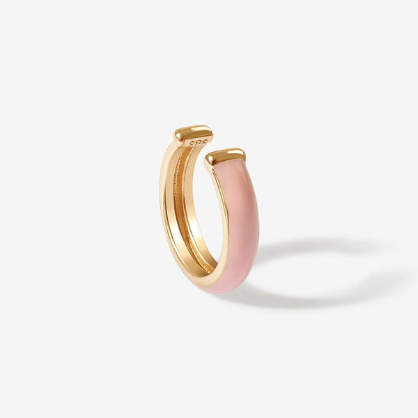 Oakes musk enamel ear cuff