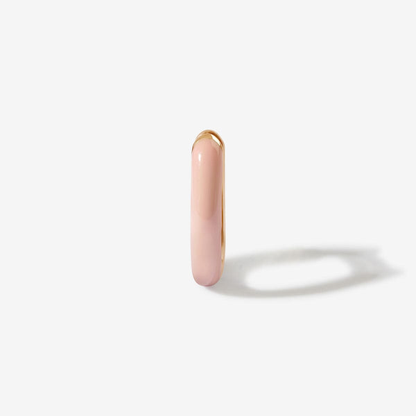 Gedail musk enamel huggie earring
