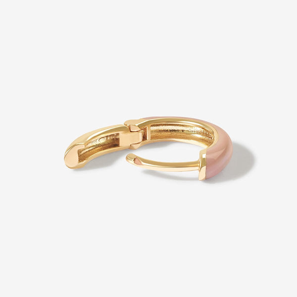 Gedail musk enamel huggie earring