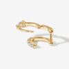 Pluto huggie earrings