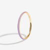 Oburu lavender enamel ring
