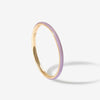 Oburu lavender enamel ring