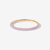 Oburu lavender enamel ring