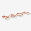 Rohe huggie earring set