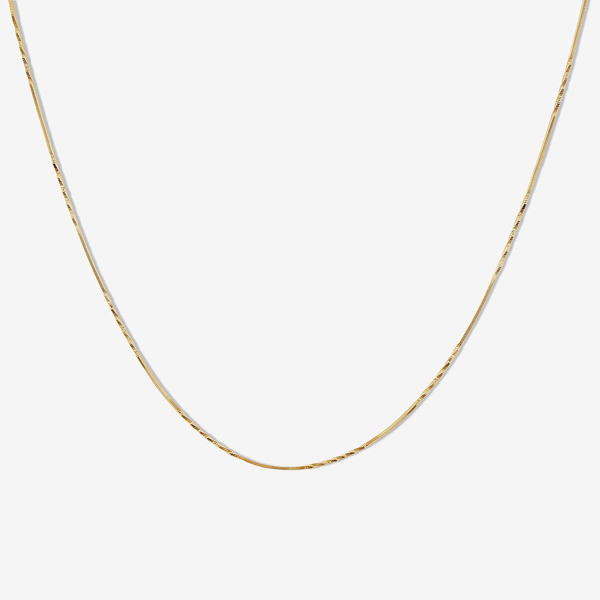 Rudy twisted snake chain necklace