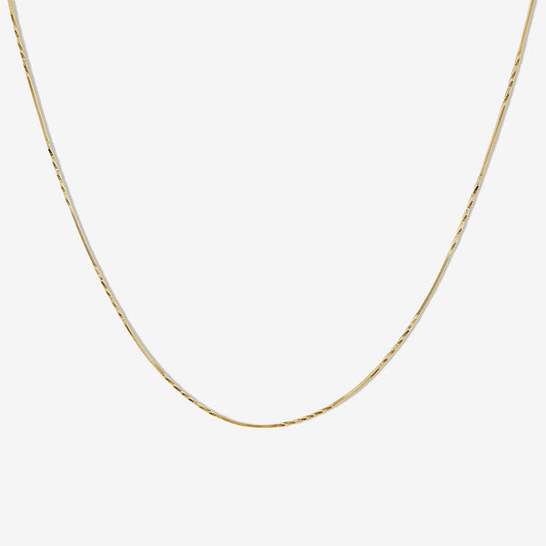 Rudy twisted snake chain necklace