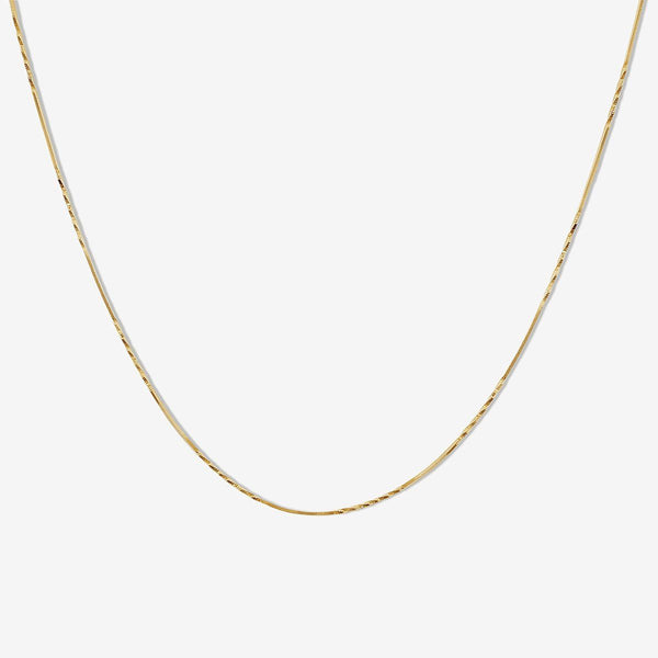 Rudy twisted snake chain necklace