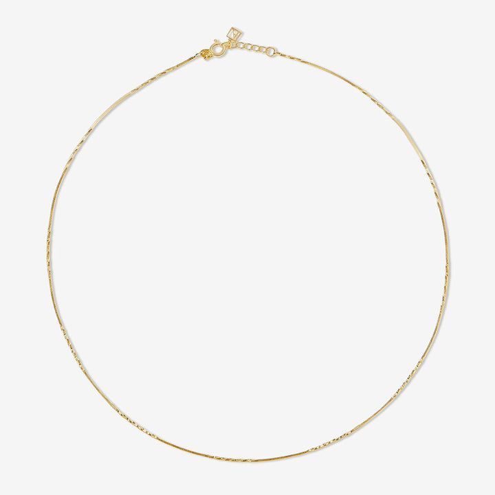 Rudy twisted snake chain necklace