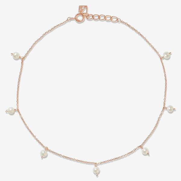 Saeed pearl anklet