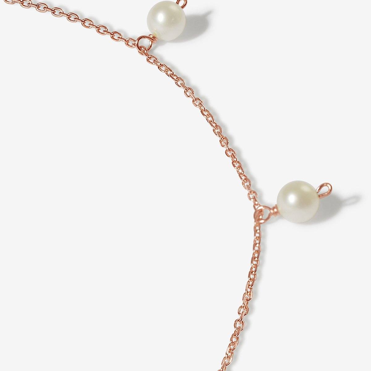 Gold Harrold Pearl Anklet