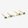 Sams emerald earring set