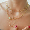 Shin air chain necklace