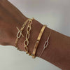 Axel chain bracelet