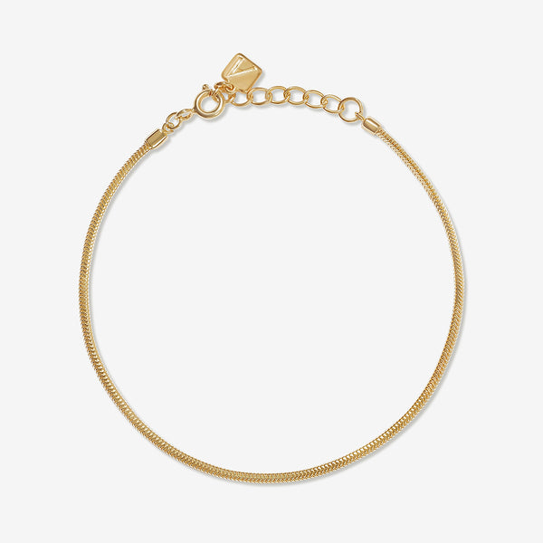 Snake Chain Bracelet - Gold