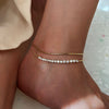 Reen 2-piece anklet stack
