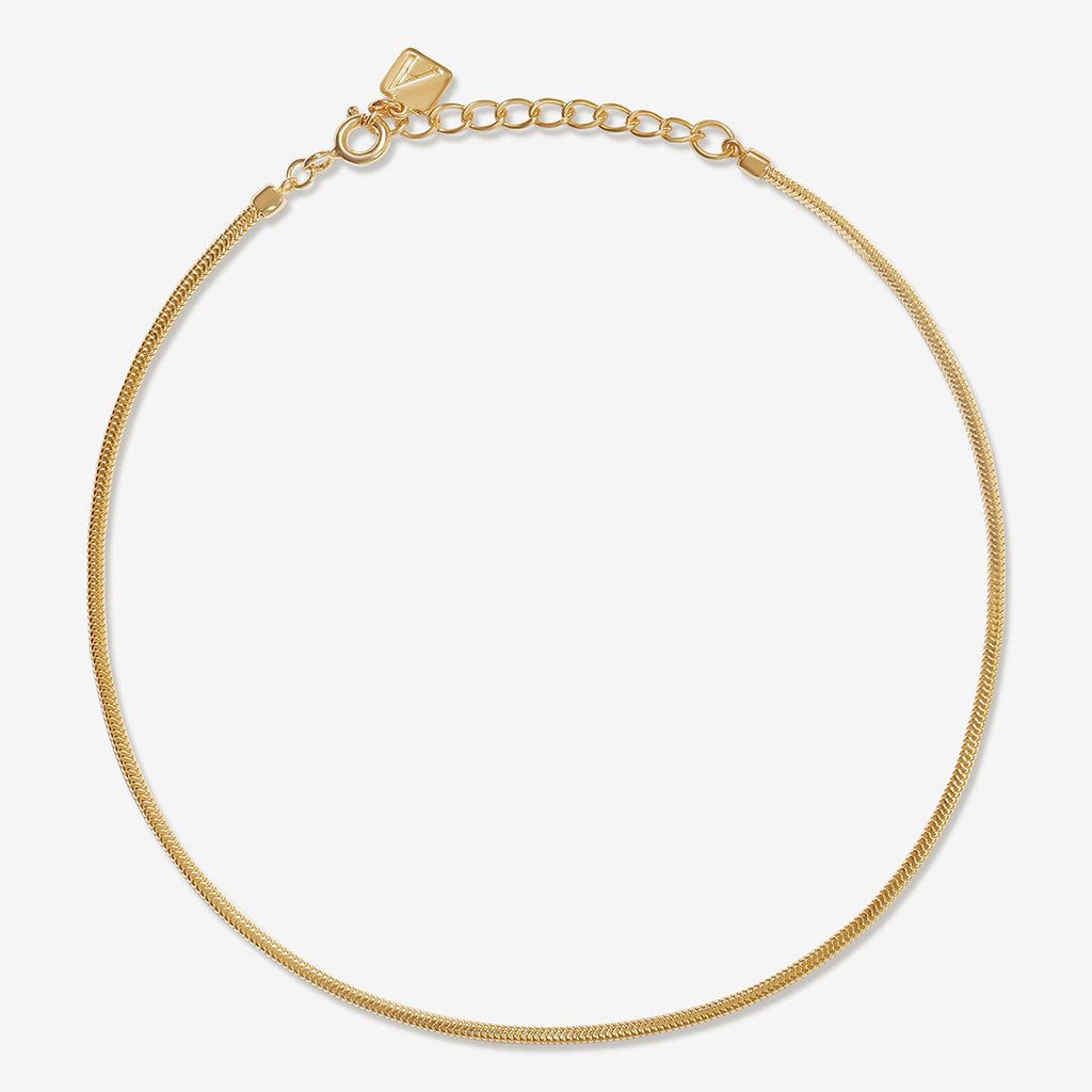 Tejano snake chain anklet