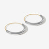 Timo pearl hoop earrings