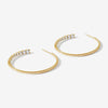 Tyler maxi hoop earrings