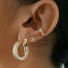 Vana pavé earrings