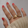 Charlie baguette ring