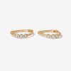 Vian huggie earrings