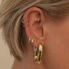 Vian huggie earrings