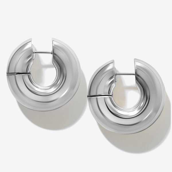 Vini bagel hoop earrings