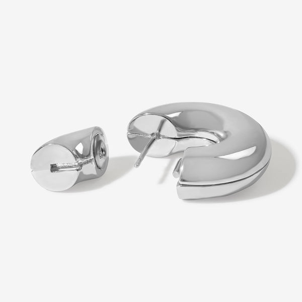 Vini bagel hoop earrings