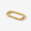 Zach carabiner earrings