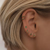 Marsden emerald earring set